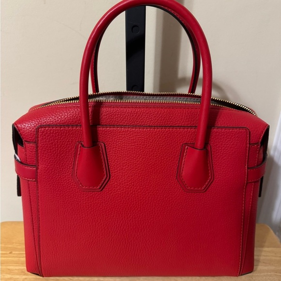 Michael Kors Red Leather Handbag - Picture 2 of 11